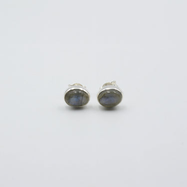 925 Sterlingsilber Labradorit Ohrstecker