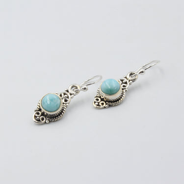 Larimar und Silber Ohrringe online kaufen