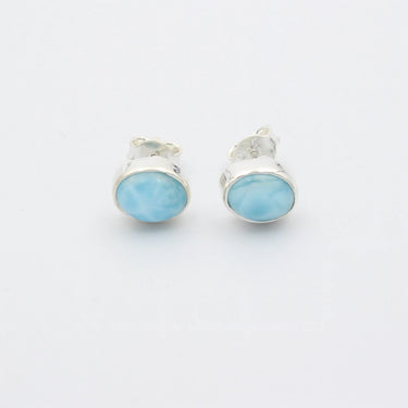 Ohrringe 925er Silber mit Larimar
