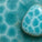 Larimar poliert und roh Stein Muster