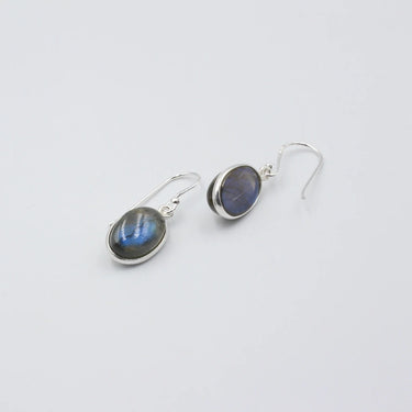 Silber Schmuck Labradorit Ohrringe