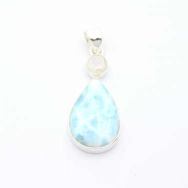 Larimar & Mondstein Anhänger bei MEVAS online kaufen