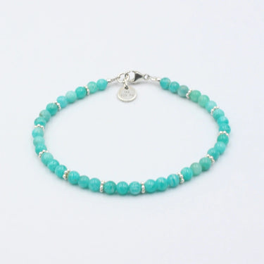 Edelstein Armband Amazonit 4mm