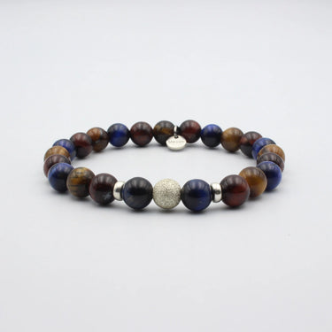 Edelstein Armband Tigerauge 6mm