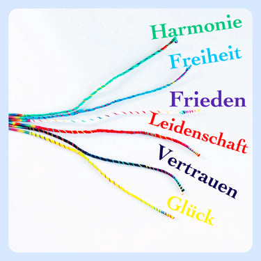 Glücksarmbände Farben Bedeutung