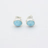 Ohrringe 925er Silber mit Larimar
