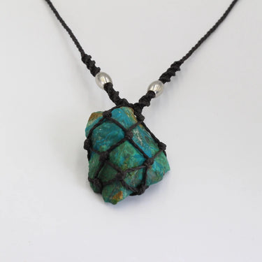Makramee Kette Chrysokoll online kaufen Mevas