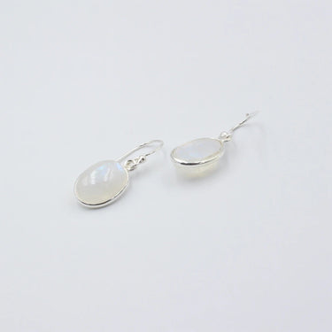 Silber Schmuck Mondstein Ohrringe