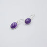 Silber Schmuck Amethyst Ohrringe
