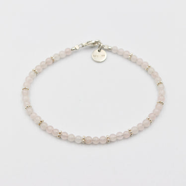 Edelstein Rosenquarz Armschmuck Zürich